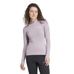 Adidas IW9184 Mor Terrex Xpr Longsleeve Uzun Kollu Kadın Outdoor Üst