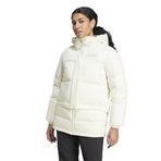Adidas IX7929 Terrex XPL W Goose JKT Krem Kadın Outdoor Montu