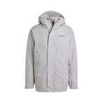 Adidas IX7936 XPL Goose 3 in 1 Gri Erkek Outdoor Montu