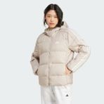 Adidas IX8924 Essentials Bej Outdoor Kadın Ceket