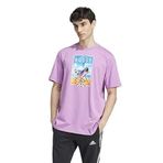 Adidas IZ1273 Mor M Boost G T Günlük Erkek T-Shirt