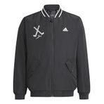 Adidas J Bluv Wv Jkt Unisex Çocuk Ceket/Mont, Siyah, 7-8A
