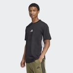 Adidas JD1906 Essentials 3 Stripes Single Jersey Siyah Erkek T-Shirt
