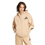 Adidas JD9594 W Z.N.E. FZ Krem Kadın Ceket