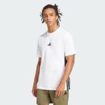 Adidas JE6388 Essentials 3 Stripes Single Jersey Beyaz Erkek T-Shirt