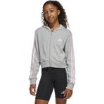 Adidas Jg 3s Ft Fz Cro Kız Çocuk Gri Sweatshirt - 11 - 12 Yaş