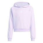 adidas JG GLAM SWT Unisex Çocuk SWEATSHIRT (LONG SLEEVE), ice lavender/silver met., 13-14 Yaş