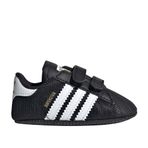 Adidas JH9971 Siyah Superstar Crib Bebek İlk Adım Ayakkabısı