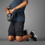Adidas JI8203 2 in 1 Prime Lift Training Erkek Şort