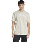 Adidas JJ3870 Codes Collegiate Linear Graphic Bej Erkek T-Shirt