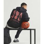 Adidas JM2675-001 Siyah Anthony Edwards Schematic Hoodie Erkek Sweatshirt