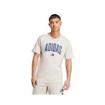 Adidas JM6415Gri M Collegiate T Erkek Günlük Tişört