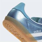 Adidas JS1407 Açık Mavi Deri Gazelle Indoor W Kadın Lifestyle Ayakkabı Düz Tabanlı ve Şık