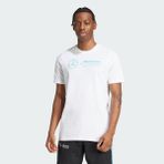 Adidas JV5456 Mercedes AMG Petronas Formula One Team DNA Graphic Beyaz Erkek T-Shirt