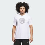 Adidas JV8429 Basketball Emblem Graphic Erkek T-Shirt