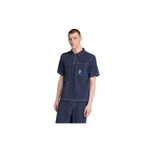 Adidas JW0169-001 Mavi Wabash Loose Shirt Erkek Gömlek