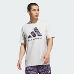 Adidas JX0086 Basketbol Grafikli Erkek T-Shirt