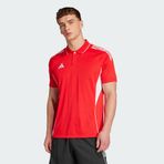 Adidas JY1802 Tiro 25 Competition Polo Kırmızı Futbol Erkek T-Shirt
