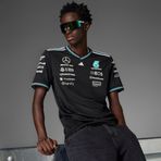 Adidas JY2607 Mercedes AMG Petronas Formula One Team Orijinal Yarış Pilotu Replika Erkek Forma