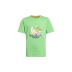 adidas JZ3587-C Minecraft Terrex Tee Çocuk T-Shirt Yeşil