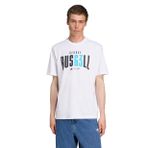 Adidas JZ8906 Mercedes AMG Petronas Formula One Team George Russell Beyaz Erkek T-Shirt