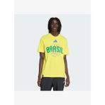 adidas JZ8923 BRA OLP TEE Erkek FIFA Dünya Kupası 26™ Brezilya Tişörtü