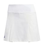 adidas Kadin Club Pleatskirt Etek, White, M
