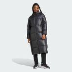 Adidas Kadın Mont W Big Baffle C IV9770 - Siyah - XS