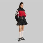 Adidas Kadın Santiago Woven Sweatshirt Siyah Dik Yaka Fermuarlı S Beden Outdoor Giyim - 010 - Siyah
