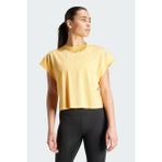 adidas Kadın Studıo Tişört - XL - Sarı