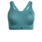 adidas Kadın TLRD Impact Training High Support sütyen, Mavi, XS