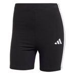 adidas Kadın W 3S SJ BK SHO Sporcu Taytı BLACK/WHITE M
