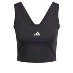 adidas Kadın W SL SJ TK Tişört (Kolsuz) WHITE/BLACK L