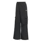 adidas Kadınlar W FN PANTOLON Eğitim, Siyah / beyaz, L