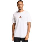 Adidas KB9501 ESP TNG G T Beyaz Bisiklet Yaka Fit Baskılı Erkek T-Shirt