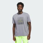 Adidas KC9276 Playground Graphic Basketbol Erkek T-Shirt