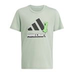 adidas KD6873-C Minecraft Tee Çocuk T-Shirt Yeşil