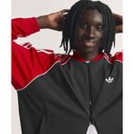 Adidas KE0115-001 Siyah SST Loose Mesh Track Top Erkek Ceket