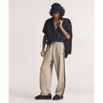 Adidas KE0116-001 Bej Loose Mesh Tracksuit Bottoms Erkek Eşofman Altı