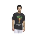 Adidas KE1809 Siyah M Wc Tour Tee 2 Erkek Futbol Tişörtü