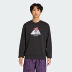 Adidas KE2320 Hiking Terrex Snow Graphic Crew Unisex Sweatshirt