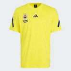 Adidas KE7002 Fb Trvl Tee M Erkek Fenerbahçe Basketbol Erkek Antrenman Tişörtü - Sarı