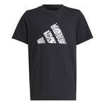 adidas Kız Çocuk JG ANIMAL LOGO T-Shirt BLACK 7-8A
