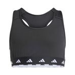 adidas Kız Çocuk JG POWER TF BRA Sporcu Sütyeni - Orta Destekli BLACK/CARBON/WHITE 11-12 Yaş