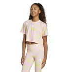adidas Kız Çocuk JG TR-ES FL TE T-Shirt POWYEL/CLPINK/PURSUL/LTPINK 14-15 Yaş