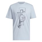 Adidas Lil Stripe Q1 T Mavi Erkek T-shirt