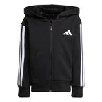 adidas LK 3S FL FZ HD Unisex Kapüşonlu Eşofman Üstü, 5-6A