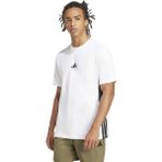Adidas M 3s Sj T Beyaz Erkek T-Shirt Kısa Kol Normal Kalıp Stilde Orta Kalınlık
