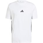 Adidas M 3s Sj T Erkek Beyaz Tişört %100 Pamuklu Spor Tasarım Nefes Alabilir Kumaş - 2XL