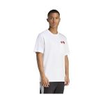 Adidas M Nov Dart T Erkek Günlük Tişört JZ5041 Beyaz - 2XL